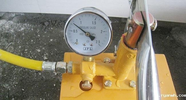 整机氮气保压测试