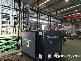 高温油加热器助力平板橡胶硫化，保障温度控制