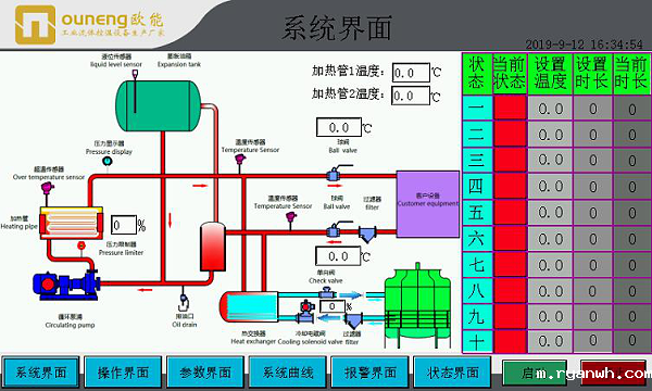 PLC智能控温模温机