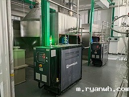 磷酸铁锂干燥模温机为双锥干燥机控温，保障安全生产