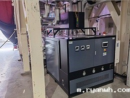 三机一体模温机用于锂电薄膜生产白油加热控温