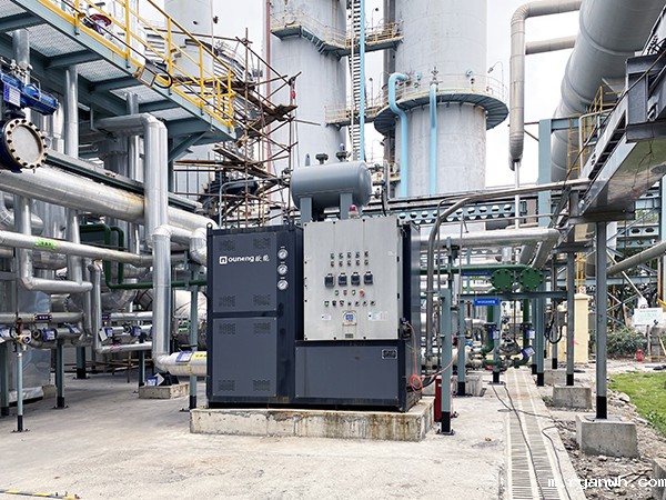 电加热油炉安装