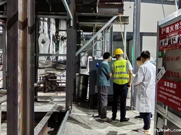 树脂反应釜内外双盘管控温双机一体模温机