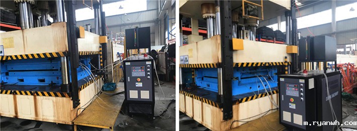 隔热垫热压成型模温机